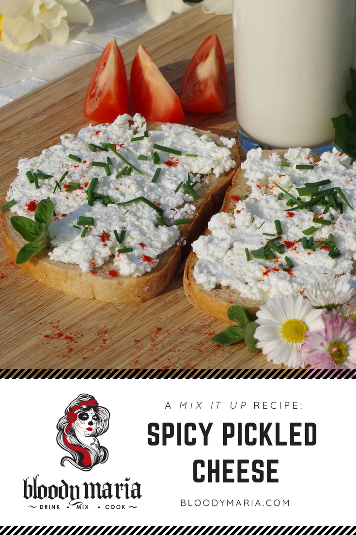 Spicy Pickled Bloody Maria Cheese