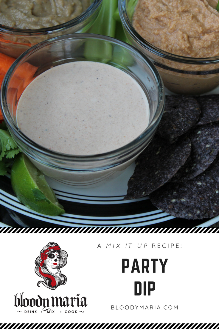 Bloody Maria Party Dip With Crab
