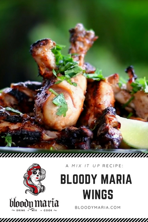Bloody Maria Grilled Wings